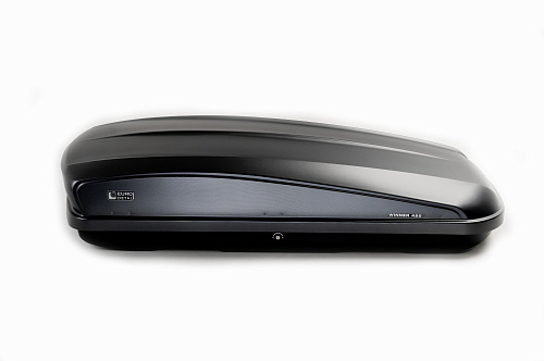 Автобокс на крышу Evrodetal Winner 425 black glossy (Евродеталь Виннер 425 черный глянцевый)