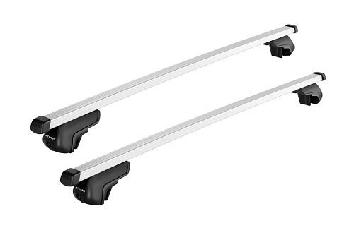 Автобагажник Atlant тип D для JAC JS3 2023-2025 рейлинги Дуги алюм. Прямоугольные 8810+8825