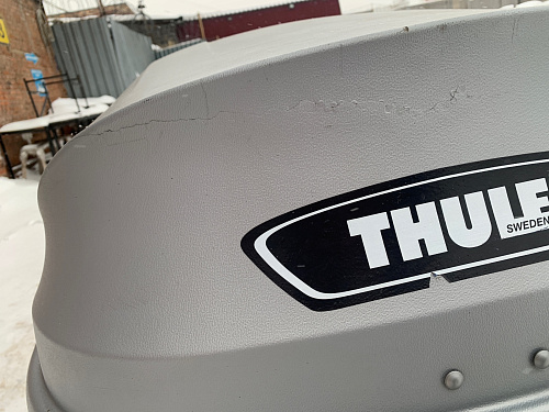 Автобокс Thule Pacific 200 серый матовый Б/У